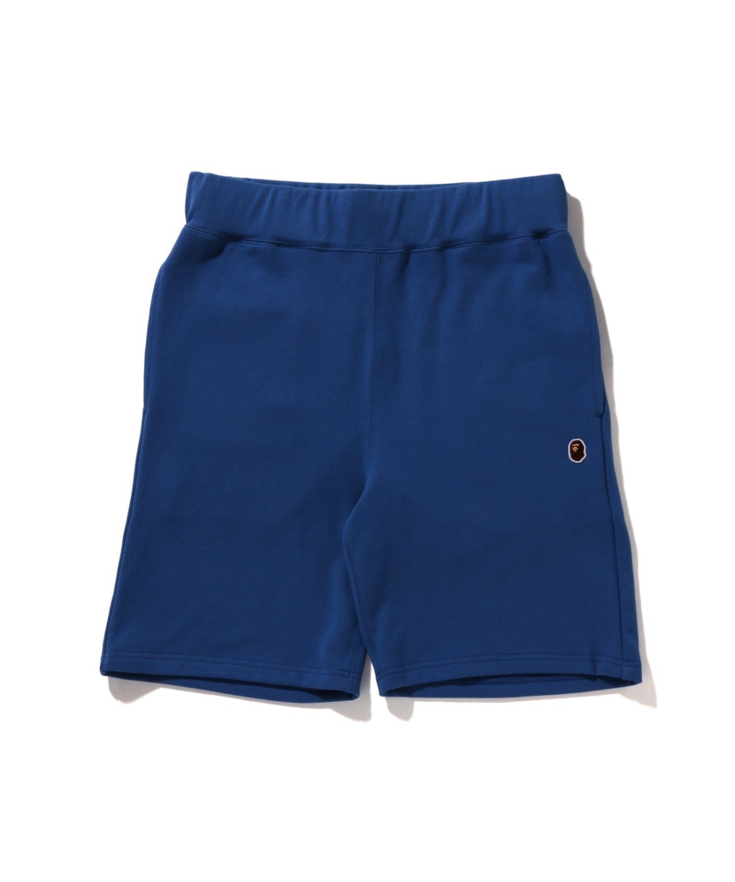 【ア ベイシング エイプ パイレート ストア/A BATHING APE PIRATE STORE / MEN】のAPE HEAD ONE POINT SWEAT SHORTS インテリア・キッズ・メンズ・レディースファッション・服の通販 founy(ファニー) 　ファッション　Fashion　メンズファッション　Fashion for Men　スピンドル　Spindle, Drawcord　パッチ　Patch, Appliqué　ポケット　Pocket, Pocket Detail　ワンポイント　One Point, Statement Accent　BLUE|ID: prp329100004918219 ipo3291000000036889538
