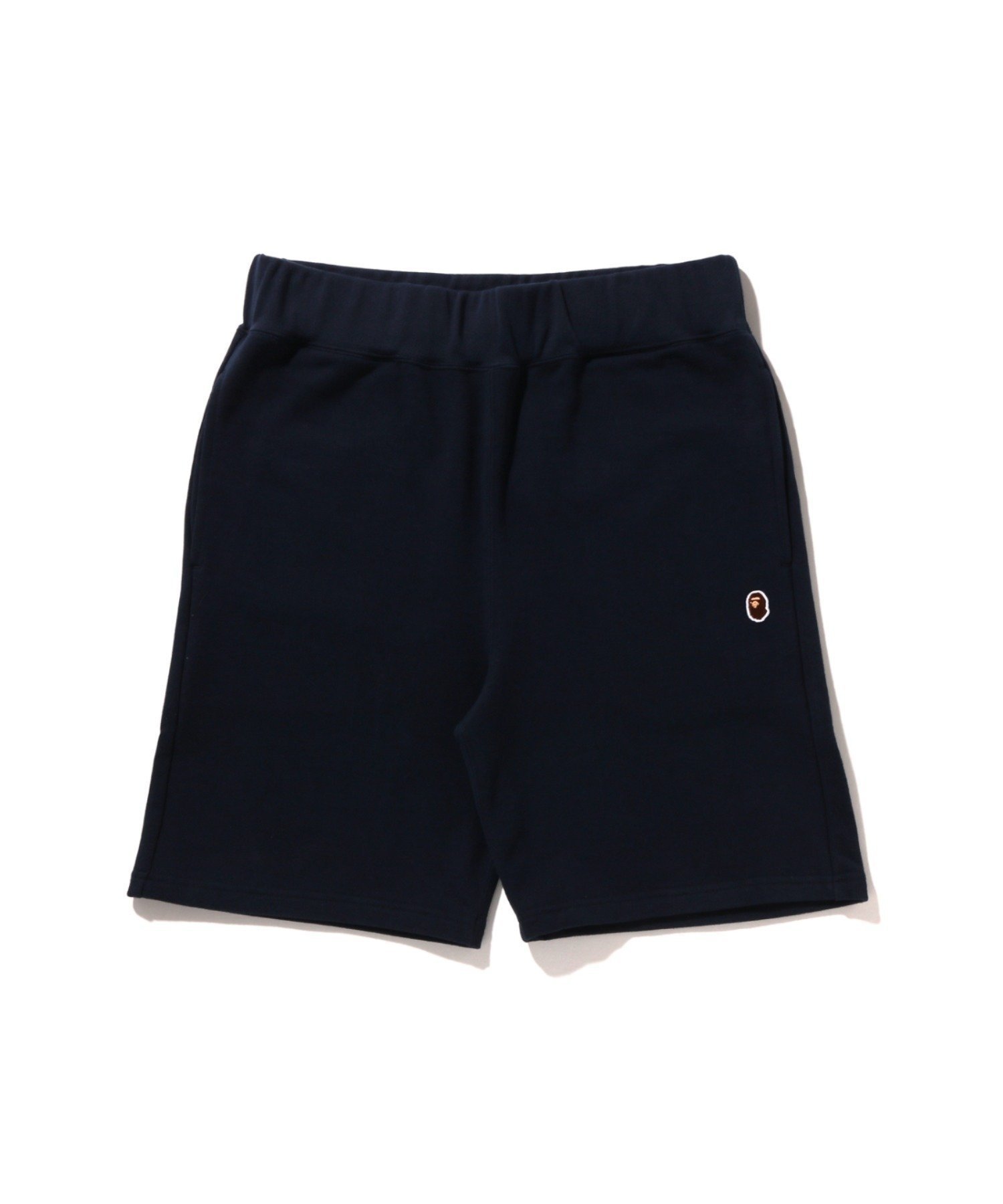 【ア ベイシング エイプ パイレート ストア/A BATHING APE PIRATE STORE / MEN】のAPE HEAD ONE POINT SWEAT SHORTS インテリア・キッズ・メンズ・レディースファッション・服の通販 founy(ファニー) 　ファッション　Fashion　メンズファッション　Fashion for Men　スピンドル　Spindle, Drawcord　パッチ　Patch, Appliqué　ポケット　Pocket, Pocket Detail　ワンポイント　One Point, Statement Accent　NAVY|ID: prp329100004918219 ipo3291000000036889541