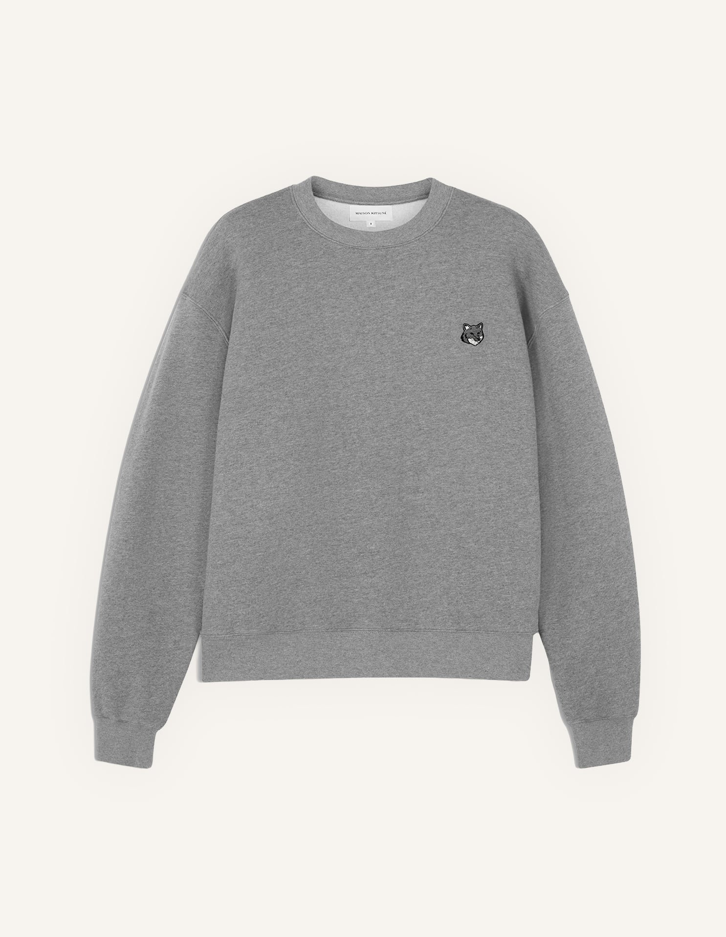 【メゾン キツネ/MAISON KITSUNE / MEN】のMaison Kitsune/FOX HEAD COMFORT SWEATSHIRT インテリア・キッズ・メンズ・レディースファッション・服の通販 founy(ファニー) 　ファッション　Fashion　メンズファッション　Fashion for Men　トップス・カットソー　Cut & Sew Tops　パーカー・フーディー / カジュアルコーデ　Hoodies & Parkas　メンズシャツ　Shirts　コレクション　Collection, Seasonal Line　パッチ　Patch, Appliqué　夏　Summer　旅行　Travel　春　Spring　S/S・春夏　SS, Spring/Summer, Warm Season　長袖　Long Sleeve, Full Sleeve　MEDIUM GREY MELANGE|ID: prp329100004918226 ipo3291000000036889574