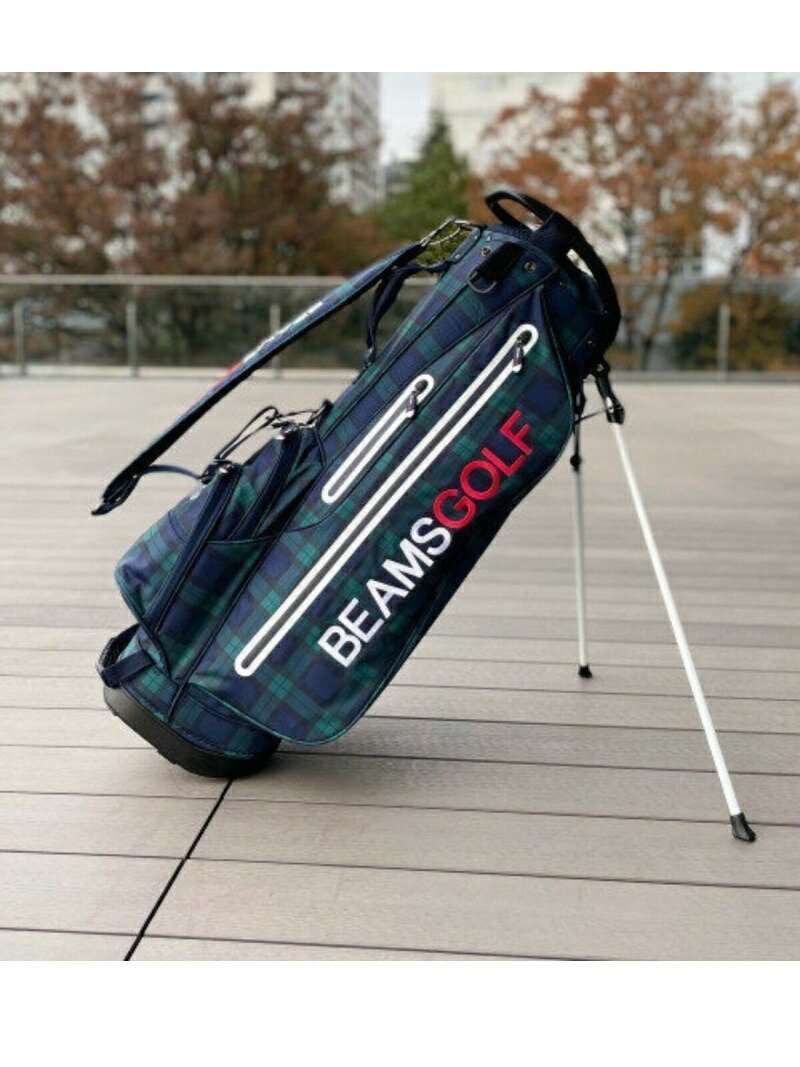 【ビームス ゴルフ/BEAMS GOLF / MEN】のBEAMS GOLF / NEW スタンド キャディバッグ ブラックウォッチ 人気、トレンドファッション・服の通販 founy(ファニー) 　ファッション　Fashion　メンズファッション　Fashion for Men　バッグ　Bags　ゴルフ　Golf　シンプル　Simple, Minimal　スタンド　Stand Collar, Upright Stand　人気　Popular, Best Seller　 other-1|ID: prp329100004918228 ipo3291000000036889578