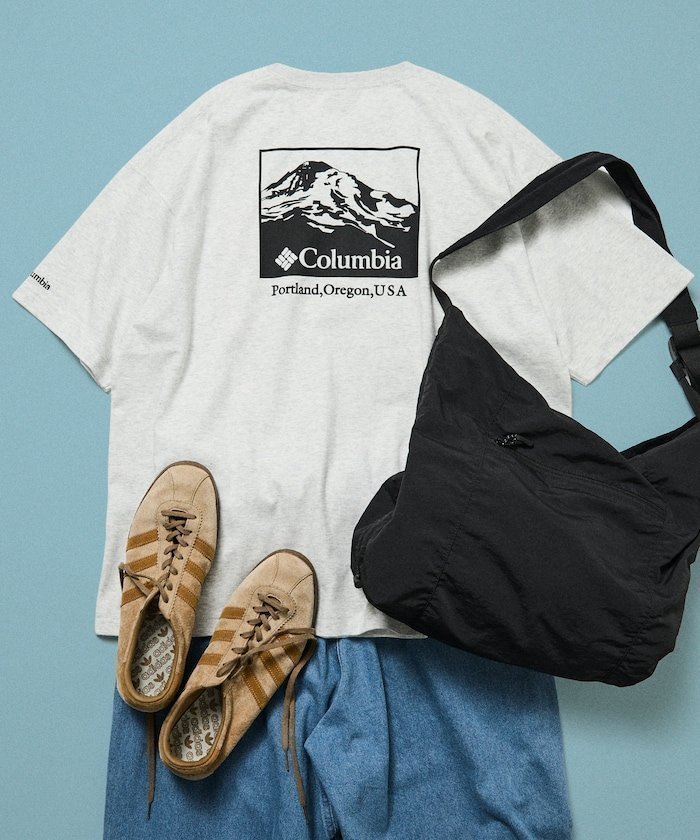 【フリークスストア/FREAK'S STORE】のColumbia×FREAK S STORE/コロンビア 別注 インペリアルパーク バックプリント クルーネックTシャツ【限定展開】 インテリア・キッズ・メンズ・レディースファッション・服の通販 founy(ファニー) 　ファッション　Fashion　メンズファッション　Fashion for Men　アウトドア　Outdoor Clothing　インナー　Innerwear　カーゴパンツ　Cargo Pants, Utility Pants　グラフィック　Graphic, Graphic Design　吸水　Absorbent, Quick-Dry　ショーツ　Shorts, Short Pants　シンプル　Simple, Minimal　デニム　Denim, Jeans Material　トレンド　Trend, Trending Now　定番　Standard, Basic Item　人気　Popular, Best Seller　バランス　Balance, Style Balance　ビッグ　Big, Oversized　フィット　Fit, Slim Fit　フロント　Front, Front Design　プリント　Print, Printed Pattern　ボトム　Bottoms, Lower Wear　別注　Limited Edition, Custom Order　リラックス　Relax, Relaxed Fit　ワイド　Wide, Wide Fit　ワンポイント　One Point, Statement Accent　S/S・春夏　SS, Spring/Summer, Warm Season　おすすめ　Recommended / Our Picks　夏　Summer　2026年　2026　Stone Heather.MTN Print-022|ID: prp329100004918229 ipo3291000000036889583