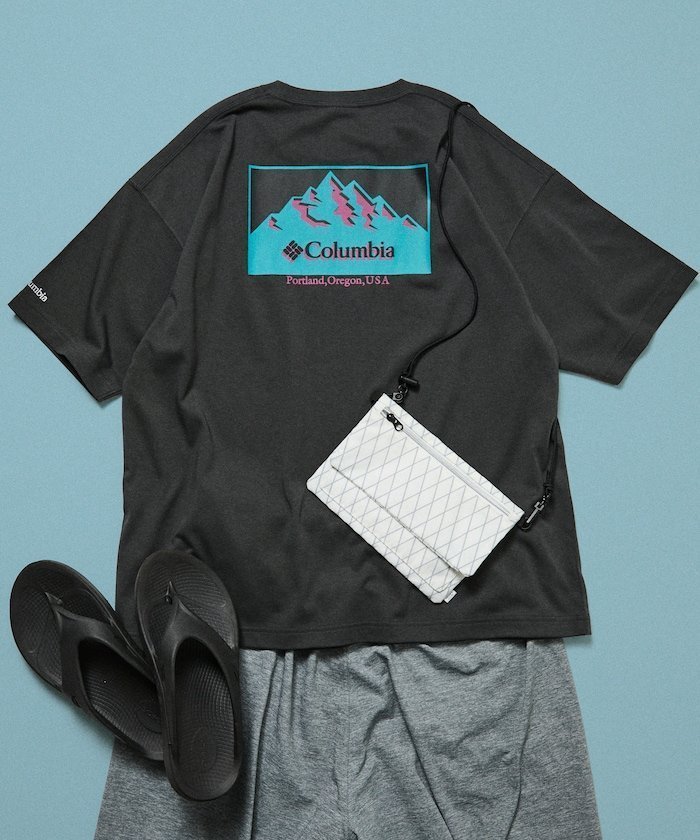 【フリークスストア/FREAK'S STORE】のColumbia×FREAK S STORE/コロンビア 別注 インペリアルパーク バックプリント クルーネックTシャツ【限定展開】 インテリア・キッズ・メンズ・レディースファッション・服の通販 founy(ファニー) 　ファッション　Fashion　メンズファッション　Fashion for Men　アウトドア　Outdoor Clothing　インナー　Innerwear　カーゴパンツ　Cargo Pants, Utility Pants　グラフィック　Graphic, Graphic Design　吸水　Absorbent, Quick-Dry　ショーツ　Shorts, Short Pants　シンプル　Simple, Minimal　デニム　Denim, Jeans Material　トレンド　Trend, Trending Now　定番　Standard, Basic Item　人気　Popular, Best Seller　バランス　Balance, Style Balance　ビッグ　Big, Oversized　フィット　Fit, Slim Fit　フロント　Front, Front Design　プリント　Print, Printed Pattern　ボトム　Bottoms, Lower Wear　別注　Limited Edition, Custom Order　リラックス　Relax, Relaxed Fit　ワイド　Wide, Wide Fit　ワンポイント　One Point, Statement Accent　S/S・春夏　SS, Spring/Summer, Warm Season　おすすめ　Recommended / Our Picks　夏　Summer　2026年　2026　Coal.Colored MTN Print-049|ID: prp329100004918229 ipo3291000000036889586