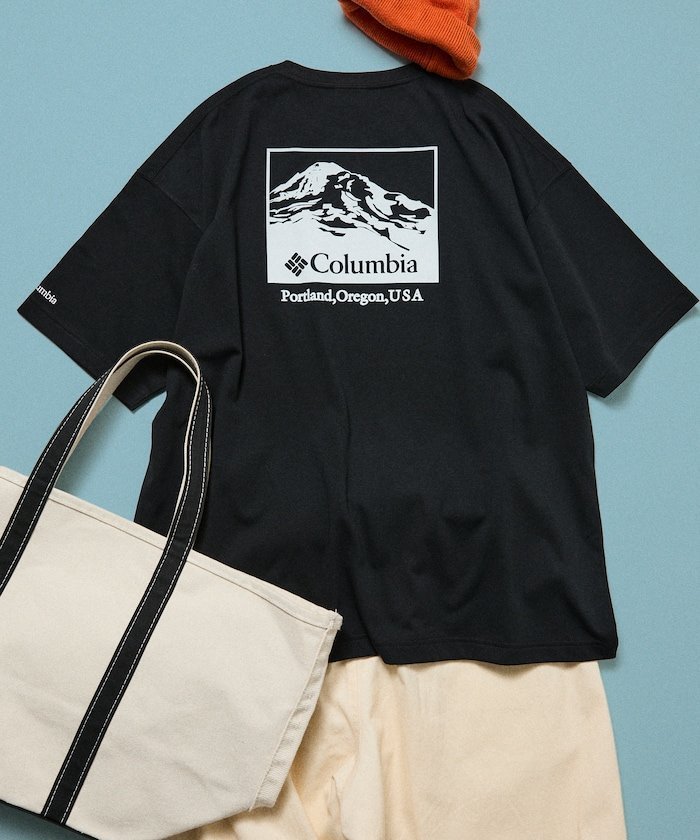 【フリークスストア/FREAK'S STORE】のColumbia×FREAK S STORE/コロンビア 別注 インペリアルパーク バックプリント クルーネックTシャツ【限定展開】 インテリア・キッズ・メンズ・レディースファッション・服の通販 founy(ファニー) 　ファッション　Fashion　メンズファッション　Fashion for Men　アウトドア　Outdoor Clothing　インナー　Innerwear　カーゴパンツ　Cargo Pants, Utility Pants　グラフィック　Graphic, Graphic Design　吸水　Absorbent, Quick-Dry　ショーツ　Shorts, Short Pants　シンプル　Simple, Minimal　デニム　Denim, Jeans Material　トレンド　Trend, Trending Now　定番　Standard, Basic Item　人気　Popular, Best Seller　バランス　Balance, Style Balance　ビッグ　Big, Oversized　フィット　Fit, Slim Fit　フロント　Front, Front Design　プリント　Print, Printed Pattern　ボトム　Bottoms, Lower Wear　別注　Limited Edition, Custom Order　リラックス　Relax, Relaxed Fit　ワイド　Wide, Wide Fit　ワンポイント　One Point, Statement Accent　S/S・春夏　SS, Spring/Summer, Warm Season　おすすめ　Recommended / Our Picks　夏　Summer　2026年　2026　Black.MTN Print-010|ID: prp329100004918229 ipo3291000000036889587