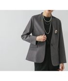 【グローバルワーク/GLOBAL WORK】のウツクシルエットノーカラージャケット/581021 人気、トレンドファッション・服の通販 founy(ファニー) ファッション Fashion レディースファッション Fashion for Women アウター Coat / Outerwear Collection レディースジャケット・軽アウター Jackets ノーカラージャケット / シンプル上品コーデ Collarless Jackets おすすめ Recommended / Our Picks インナー Innerwear ジャケット Jacket, Outerwear ストレッチ Stretch, Stretchy Fabric セットアップ Set-Up, Coordinated Outfit セレモニー Ceremony パターン Pattern, Design Print ボトム Bottoms, Lower Wear ワイド Wide, Wide Fit thumbnail チャコールグレー18|ID: prp329100004918259 ipo3291000000036889689