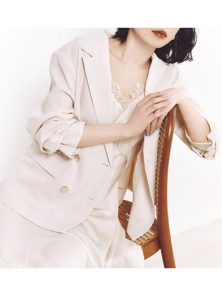 【スナイデル/SNIDEL】の【LUMISHADE】UVダブルジャケット 人気、トレンドファッション・服の通販 founy(ファニー) 　ファッション　Fashion　レディースファッション　Fashion for Women　アウター　Coat / Outerwear Collection　レディースジャケット・軽アウター　Jackets　ウェーブ　Wavy Pattern　ジャケット　Jacket, Outerwear　スマート　Smart, Elegant　ダブル　Double, Double-Breasted　ダメージ　Distressed, Destroyed　ブロック　Block, Solid Block Pattern　リラックス　Relax, Relaxed Fit　おすすめ　Recommended / Our Picks　ビジネス 仕事 通勤　Business / Work / Commuting　 other-1|ID: prp329100004918272 ipo3291000000036889732