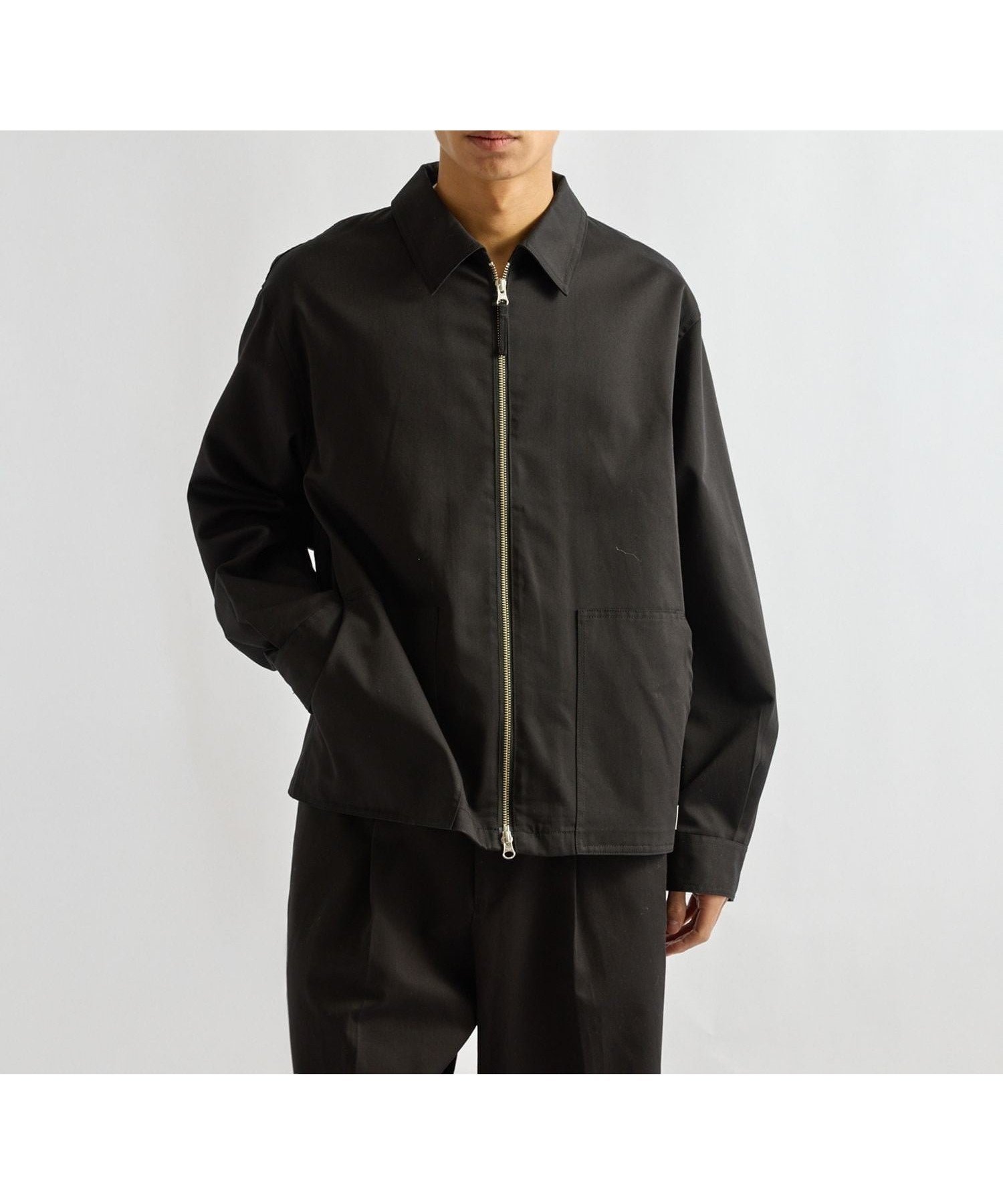 【サタデイズ ニューヨークシティ/SATURDAYS NYC】のHarrison Zip Blouson インテリア・キッズ・メンズ・レディースファッション・服の通販 founy(ファニー) 　ファッション　Fashion　レディースファッション　Fashion for Women　アウター　Coat / Outerwear Collection　ブルゾンジャケット・スポーティアウター　Blouson Jackets　コンパクト　Compact, Small Size　フィット　Fit, Slim Fit　ブルゾン　Blouson, Bomber Jacket　ワーク　Workwear, Utility Style　エレガント 上品　Elegant　ブラック(01)|ID: prp329100004918273 ipo3291000000036889737
