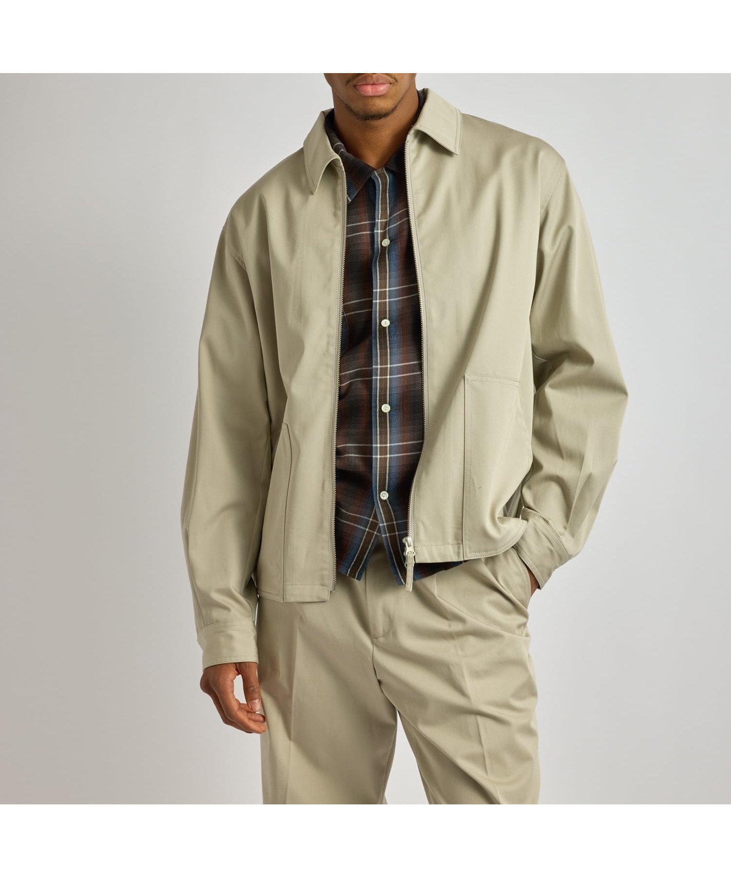 【サタデイズ ニューヨークシティ/SATURDAYS NYC】のHarrison Zip Blouson インテリア・キッズ・メンズ・レディースファッション・服の通販 founy(ファニー) 　ファッション　Fashion　レディースファッション　Fashion for Women　アウター　Coat / Outerwear Collection　ブルゾンジャケット・スポーティアウター　Blouson Jackets　コンパクト　Compact, Small Size　フィット　Fit, Slim Fit　ブルゾン　Blouson, Bomber Jacket　ワーク　Workwear, Utility Style　エレガント 上品　Elegant　グレー(07)|ID: prp329100004918273 ipo3291000000036889738