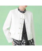 【アナイ/ANAYI】のバスケットノーカラーダブルジャケット セットアップ対応商品 人気、トレンドファッション・服の通販 founy(ファニー) ファッション Fashion レディースファッション Fashion for Women アウター Coat / Outerwear Collection レディースジャケット・軽アウター Jackets エレガント 上品 Elegant コンパクト Compact, Small Size 今季 This Season, Current Season ジャケット Jacket, Outerwear スマート Smart, Elegant セットアップ Set-Up, Coordinated Outfit ダブル Double, Double-Breasted バスケット Basket, Basket Bag バランス Balance, Style Balance リネン Linen, Linen Fabric S/S・春夏 SS, Spring/Summer, Warm Season 再入荷 Restock / Back in Stock おすすめ Recommended / Our Picks 夏 Summer thumbnail white|ID: prp329100004918276 ipo3291000000036889747