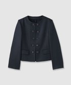 【アナイ/ANAYI】のバスケットノーカラーダブルジャケット セットアップ対応商品 人気、トレンドファッション・服の通販 founy(ファニー) ファッション Fashion レディースファッション Fashion for Women アウター Coat / Outerwear Collection レディースジャケット・軽アウター Jackets エレガント 上品 Elegant コンパクト Compact, Small Size 今季 This Season, Current Season ジャケット Jacket, Outerwear スマート Smart, Elegant セットアップ Set-Up, Coordinated Outfit ダブル Double, Double-Breasted バスケット Basket, Basket Bag バランス Balance, Style Balance リネン Linen, Linen Fabric S/S・春夏 SS, Spring/Summer, Warm Season 再入荷 Restock / Back in Stock おすすめ Recommended / Our Picks 夏 Summer thumbnail navy|ID: prp329100004918276 ipo3291000000036889749