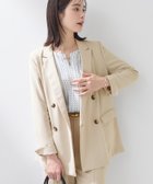 【インディヴィ/INDIVI】の【洗える/多機能/SETUP可】着る日傘ダブルジャケット 人気、トレンドファッション・服の通販 founy(ファニー) ファッション Fashion レディースファッション Fashion for Women アウター Coat / Outerwear Collection レディースジャケット・軽アウター Jackets レイングッズ・傘・晴雨兼用傘 Umbrellas & Rain Gear ヴィンテージ Vintage Style 洗える Machine Washable ジャケット Jacket, Outerwear ストレッチ Stretch, Stretchy Fabric スマート Smart, Elegant ダブル Double, Double-Breasted ポケット Pocket, Pocket Detail 日傘 Parasol, UV Umbrella リラックス Relax, Relaxed Fit ワイド Wide, Wide Fit おすすめ Recommended / Our Picks thumbnail ベージュ|ID: prp329100004918285 ipo3291000000036889780