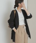 【アーバンリサーチ ドアーズ/URBAN RESEARCH DOORS】のウエストドロストジャケット BLACK|ID: prp329100004918289 ipo3291000000036889801