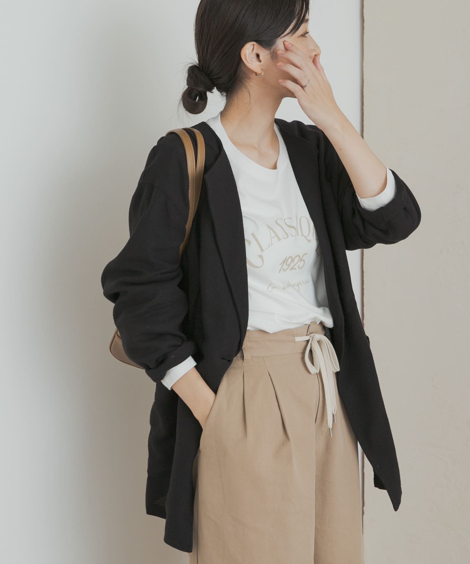 【アーバンリサーチ ドアーズ/URBAN RESEARCH DOORS】のウエストドロストジャケット インテリア・キッズ・メンズ・レディースファッション・服の通販 founy(ファニー) 　ファッション　Fashion　レディースファッション　Fashion for Women　アウター　Coat / Outerwear Collection　レディースジャケット・軽アウター　Jackets　シンプル　Simple, Minimal　ジャケット　Jacket, Outerwear　タンク　Tank Top, Sleeveless Top　ドローコード　Drawcord, Drawstring Cord　リラックス　Relax, Relaxed Fit　A/W・秋冬　Autumn/Winter　冬　Winter / This Winter　エレガント 上品　Elegant　2025年　2025　2025-2026秋冬・A/W　Autumn/Winter 2025–26 AW25–26　BLACK|ID: prp329100004918289 ipo3291000000036889801