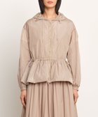 【タトラス コンセプトストア/TATRAS CONCEPT STORE】の【TATRAS 直営店】ENZI エンツィ / ジャケット 人気、トレンドファッション・服の通販 founy(ファニー) ファッション Fashion レディースファッション Fashion for Women アウター Coat / Outerwear Collection レディースジャケット・軽アウター Jackets イタリア Italy エレガント 上品 Elegant 軽量 Lightweight, Ultra Light ジャケット Jacket, Outerwear タフタ Taffeta, Structured Fabric ドローコード Drawcord, Drawstring Cord フォルム Silhouette, Form メタル Metal, Metal Parts thumbnail BEIGE|ID: prp329100004918297 ipo3291000000036889834