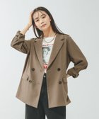 【グローバルワーク/GLOBAL WORK】のお手入れラクラクセットアップ/ダブルジャケット/601280 人気、トレンドファッション・服の通販 founy(ファニー) ファッション Fashion レディースファッション Fashion for Women アウター Coat / Outerwear Collection レディースジャケット・軽アウター Jackets おすすめ Recommended / Our Picks ジャケット Jacket, Outerwear ストレッチ Stretch, Stretchy Fabric ストレート Straight, Straight Cut セットアップ Set-Up, Coordinated Outfit ダブル Double, Double-Breasted チェック Check, Plaid, Tartan デニム Denim, Jeans Material バランス Balance, Style Balance マニッシュ Mannish, Boyish レース Lace, Lace Fabric ロング Long, Long-Length ワイド Wide, Wide Fit 人気 Popular, Best Seller ビジネス 仕事 通勤 Business / Work / Commuting 夏 Summer 春 Spring 羽織 Haori, Light Jacket thumbnail ブラウン55|ID: prp329100004918300 ipo3291000000036889850