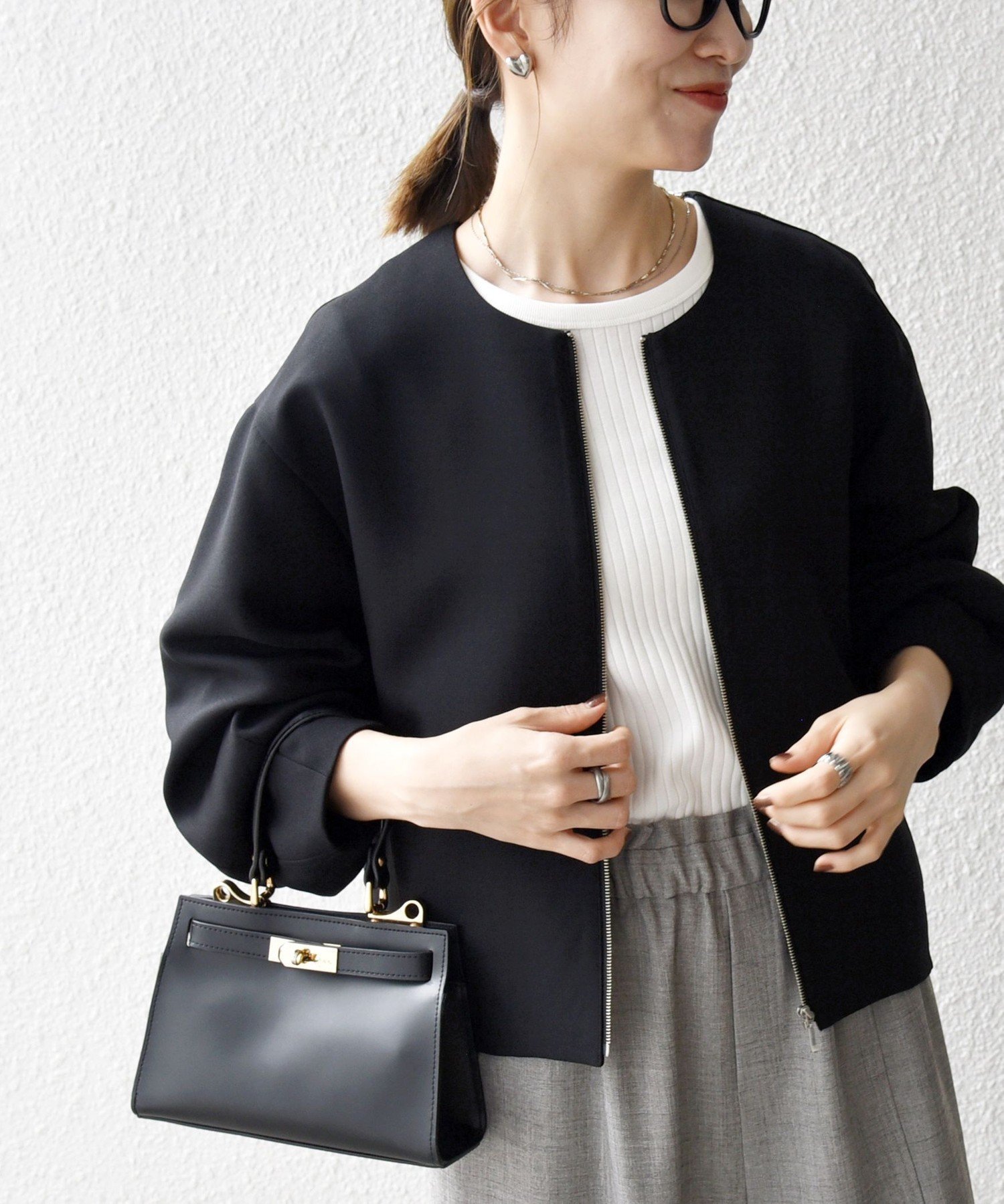 【シップス フォー ウィメン/SHIPS】のSHIPS any 洗濯機可能 ダブルクロス ノーカラー ジップ ブルゾン NAVY BLUE インテリア・キッズ・メンズ・レディースファッション・服の通販 founy(ファニー) ファッション Fashion レディースファッション Fashion for Women アウター Coat / Outerwear Collection ブルゾンジャケット・スポーティアウター Blouson Jackets 洗える Machine Washable ショルダー Shoulder, Shoulder Strap ジップ Zip, Zipper ジャケット Jacket, Outerwear セットアップ Set-Up, Coordinated Outfit ダブル Double, Double-Breasted ドロップ Drop Shoulder, Dropped Style ハイネック High Neck, Mock Neck フリル Frill, Ruffle ブルゾン Blouson, Bomber Jacket ロング Long, Long-Length おすすめ Recommended / Our Picks エレガント 上品 Elegant ビジネス 仕事 通勤 Business / Work / Commuting 2026年 2026 ブラック|ID: prp329100004918306 ipo3291000000036889872