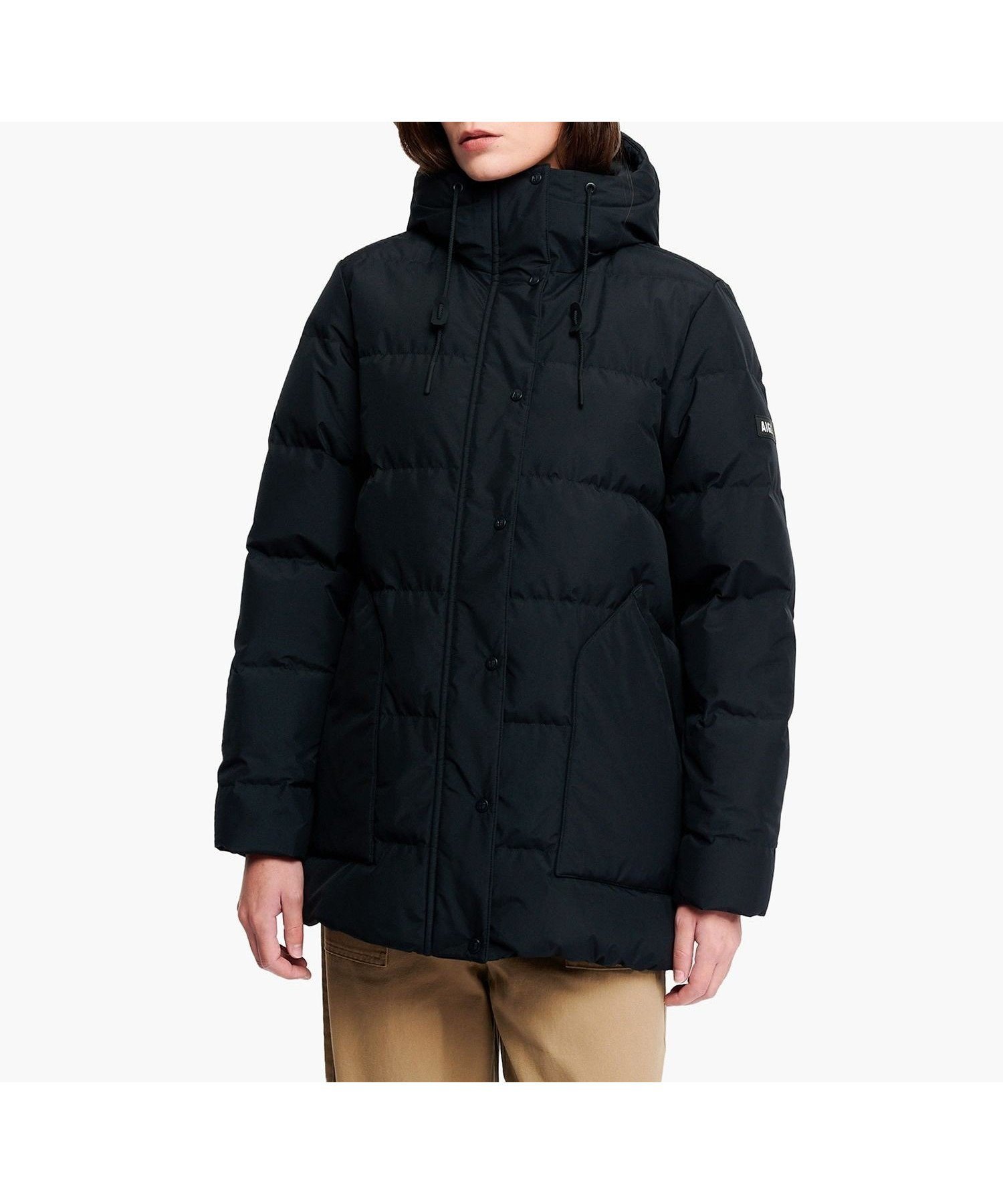 【エーグル/AIGLE】のゴアテックスウィンドストッパー ダウンジャケット RP インテリア・キッズ・メンズ・レディースファッション・服の通販 founy(ファニー) 　ファッション　Fashion　レディースファッション　Fashion for Women　アウター　Coat / Outerwear Collection　レディースジャケット・軽アウター　Jackets　ジャケット　Jacket, Outerwear　ダウン　Down, Puffer　ハンド　Hand, Handmade　ポケット　Pocket, Pocket Detail　冬　Winter / This Winter　ブラック|ID: prp329100004918307 ipo3291000000036889877