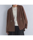 【ユナイテッドアローズ/UNITED ARROWS】のsize SHORTあり ツイル ライト ジャケット 人気、トレンドファッション・服の通販 founy(ファニー) ファッション Fashion レディースファッション Fashion for Women アウター Coat / Outerwear Collection レディースジャケット・軽アウター Jackets 春 Spring 秋 Autumn クール Cool, Chic 今季 This Season, Current Season ジャケット Jacket, Outerwear スリット Slit, Slit Detail ツイル Twist, Twisted Detail デニム Denim, Jeans Material フロント Front, Front Design ポケット Pocket, Pocket Detail ワイド Wide, Wide Fit S/S・春夏 SS, Spring/Summer, Warm Season アウトレット Outlet / Clearance おすすめ Recommended / Our Picks 夏 Summer ビジネス 仕事 通勤 Business / Work / Commuting thumbnail DK.BROWN|ID: prp329100004918310 ipo3291000000036889892