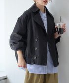 【チャオパニックティピー/CIAOPANIC TYPY】の【2WAY】ZIP切替トレンチコート 人気、トレンドファッション・服の通販 founy(ファニー) ファッション Fashion レディースファッション Fashion for Women アウター Coat / Outerwear Collection コート・ロングコート・ピーコート Long Coats, Peacoats & More トレンチコート / 春秋の定番アウター Trench Coats 切替 Switching, Contrast Panel ショート Short, Short Length ジップ Zip, Zipper スウェット / スエット Sweatshirt, Sweatwear スラックス Slacks, Dress Pants デニム Denim, Jeans Material トレンチ Trench, Trench Coat フロント Front, Front Design ワイド Wide, Wide Fit おすすめ Recommended / Our Picks thumbnail ブラック|ID: prp329100004918312 ipo3291000000036889903