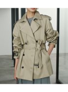 【アニュアンス/anuans】のハーフオーバートレンチコート 人気、トレンドファッション・服の通販 founy(ファニー) ファッション Fashion レディースファッション Fashion for Women アウター Coat / Outerwear Collection コート・ロングコート・ピーコート Long Coats, Peacoats & More トレンチコート / 春秋の定番アウター Trench Coats 今季 This Season, Current Season ツイル Twist, Twisted Detail トレンチ Trench, Trench Coat フォルム Silhouette, Form フレア Flare, Flared おすすめ Recommended / Our Picks エレガント 上品 Elegant thumbnail BEIGE|ID: prp329100004918319 ipo3291000000036889933