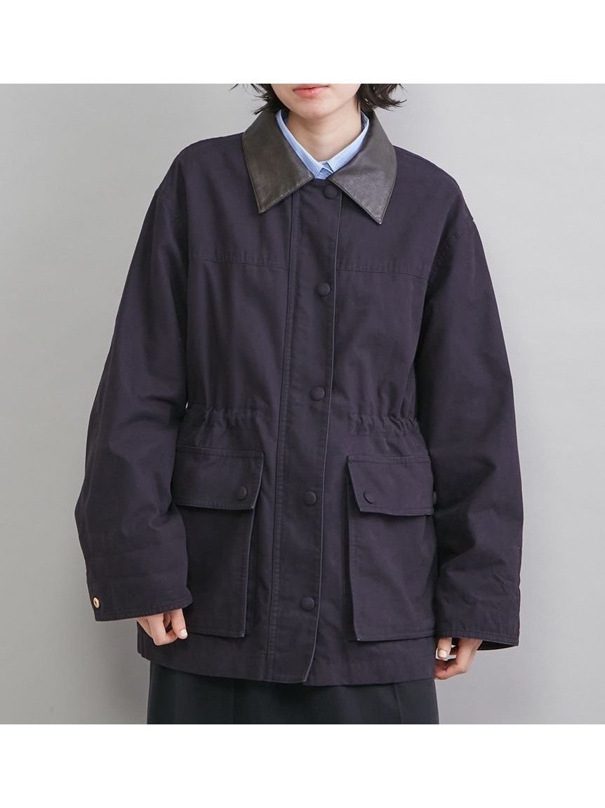 【ミラオーウェン/Mila Owen】のハーフ丈ハンティングジャケット インテリア・キッズ・メンズ・レディースファッション・服の通販 founy(ファニー) 　ファッション　Fashion　レディースファッション　Fashion for Women　アウター　Coat / Outerwear Collection　レディースジャケット・軽アウター　Jackets　カッティング　Cutting Detail　今季　This Season, Current Season　ジャケット　Jacket, Outerwear　スマート　Smart, Elegant　人気　Popular, Best Seller　ハーフ　Half, Half-Length　バランス　Balance, Style Balance　フロント　Front, Front Design　ペプラム　Peplum, Flared Hem　ヨーク　Yoke, Yoke Design　エレガント 上品　Elegant　DNVY[090]|ID: prp329100004918328 ipo3291000000036889978