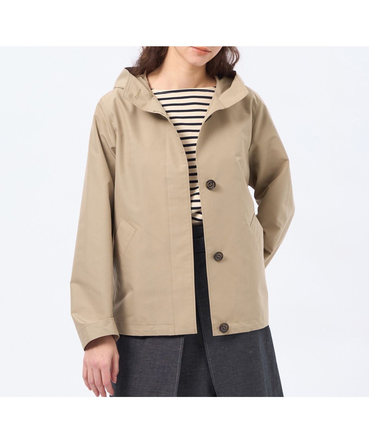 【マッキントッシュ フィロソフィー/MACKINTOSH PHILOSOPHY】の【LEE4月号/蛯原友里さん着用】【CLUNY(クルニー)】レインウェザークロス製 人気、トレンドファッション・服の通販 founy(ファニー) 　雑誌掲載アイテム　Magazine Picks & Fashion Features　ファッション雑誌　Fashion Magazines　リー　LEE　ファッション　Fashion　レディースファッション　Fashion for Women　春　Spring　秋　Autumn　コンパクト　Compact, Small Size　4月号　April Issue　ショート　Short, Short Length　雑誌　Magazine, Fashion Magazine　ダウン　Down, Puffer　ブルゾン　Blouson, Bomber Jacket　おすすめ　Recommended / Our Picks　エレガント 上品　Elegant　 other-1|ID: prp329100004918333 ipo3291000000036889992