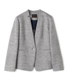 【トゥモローランド/TOMORROWLAND】のフラットテープ キザミカラージャケット 人気、トレンドファッション・服の通販 founy(ファニー) ファッション Fashion レディースファッション Fashion for Women アウター Coat / Outerwear Collection レディースジャケット・軽アウター Jackets インナー Innerwear カッティング Cutting Detail コンパクト Compact, Small Size シェイプ Shape, Slim Fit ジャケット Jacket, Outerwear ダウン Down, Puffer ツイード Twill, Twill Weave フラット Flat, Flat Shoes フロント Front, Front Design ボトム Bottoms, Lower Wear 春 Spring thumbnail 64 ブルー系|ID: prp329100004918337 ipo3291000000036890010