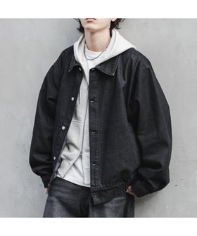 【ロッキーモンロー/Rocky Monroe】のヴィンテージライク オーバーサイズデニムブルゾン 人気、トレンドファッション・服の通販 founy(ファニー) ファッション Fashion レディースファッション Fashion for Women アウター Coat / Outerwear Collection ブルゾンジャケット・スポーティアウター Blouson Jackets カットソー Cut and Sewn Top シンプル Simple, Minimal デニム Denim, Jeans Material トレンド Trend, Trending Now 定番 Standard, Basic Item バランス Balance, Style Balance パーカー Hoodie, Parka ブルゾン Blouson, Bomber Jacket ミックス Mix, Mixed Style メンズ Men's, Menswear ルーズ Loose, Oversized ロング Long, Long-Length ワイド Wide, Wide Fit 再入荷 Restock / Back in Stock おすすめ Recommended / Our Picks |ID:prp329100004918338