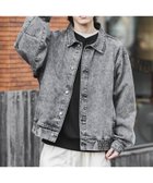 【ロッキーモンロー/Rocky Monroe】のヴィンテージライク オーバーサイズデニムブルゾン 人気、トレンドファッション・服の通販 founy(ファニー) ファッション Fashion レディースファッション Fashion for Women アウター Coat / Outerwear Collection ブルゾンジャケット・スポーティアウター Blouson Jackets カットソー Cut and Sewn Top シンプル Simple, Minimal デニム Denim, Jeans Material トレンド Trend, Trending Now 定番 Standard, Basic Item バランス Balance, Style Balance パーカー Hoodie, Parka ブルゾン Blouson, Bomber Jacket ミックス Mix, Mixed Style メンズ Men's, Menswear ルーズ Loose, Oversized ロング Long, Long-Length ワイド Wide, Wide Fit 再入荷 Restock / Back in Stock おすすめ Recommended / Our Picks thumbnail ブラック|ID: prp329100004918338 ipo3291000000036890015