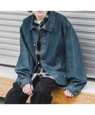 【ロッキーモンロー/Rocky Monroe】のヴィンテージライク オーバーサイズデニムブルゾン 人気、トレンドファッション・服の通販 founy(ファニー) ファッション Fashion レディースファッション Fashion for Women アウター Coat / Outerwear Collection ブルゾンジャケット・スポーティアウター Blouson Jackets カットソー Cut and Sewn Top シンプル Simple, Minimal デニム Denim, Jeans Material トレンド Trend, Trending Now 定番 Standard, Basic Item バランス Balance, Style Balance パーカー Hoodie, Parka ブルゾン Blouson, Bomber Jacket ミックス Mix, Mixed Style メンズ Men's, Menswear ルーズ Loose, Oversized ロング Long, Long-Length ワイド Wide, Wide Fit 再入荷 Restock / Back in Stock おすすめ Recommended / Our Picks thumbnail インディゴ|ID: prp329100004918338 ipo3291000000036890017