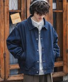 【ロッキーモンロー/Rocky Monroe】のヴィンテージライク オーバーサイズデニムブルゾン 人気、トレンドファッション・服の通販 founy(ファニー) ファッション Fashion レディースファッション Fashion for Women アウター Coat / Outerwear Collection ブルゾンジャケット・スポーティアウター Blouson Jackets カットソー Cut and Sewn Top シンプル Simple, Minimal デニム Denim, Jeans Material トレンド Trend, Trending Now 定番 Standard, Basic Item バランス Balance, Style Balance パーカー Hoodie, Parka ブルゾン Blouson, Bomber Jacket ミックス Mix, Mixed Style メンズ Men's, Menswear ルーズ Loose, Oversized ロング Long, Long-Length ワイド Wide, Wide Fit 再入荷 Restock / Back in Stock おすすめ Recommended / Our Picks thumbnail ワンウォッシュ|ID: prp329100004918338 ipo3291000000036890018