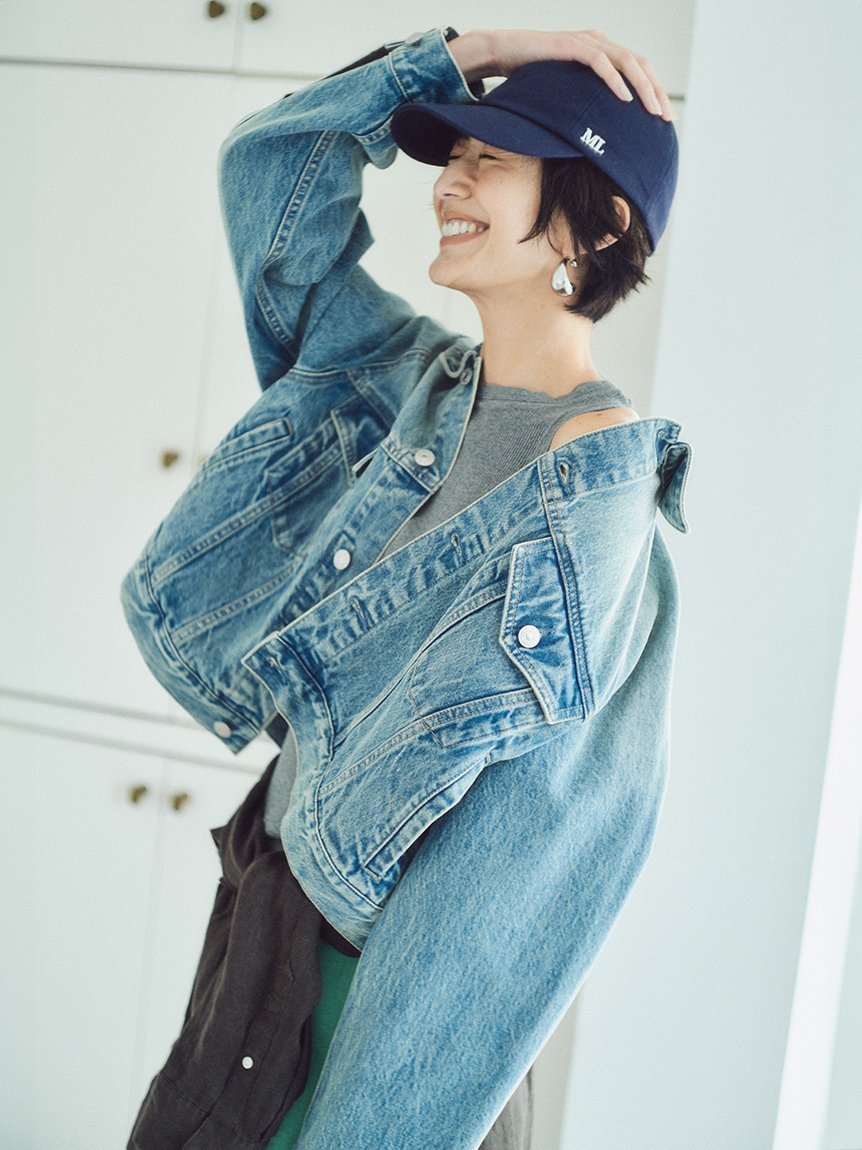 【ミラオーウェン/Mila Owen】のフレアGジャン インテリア・キッズ・メンズ・レディースファッション・服の通販 founy(ファニー) 　ファッション　Fashion　レディースファッション　Fashion for Women　アウター　Coat / Outerwear Collection　ウォッシュ　Washed Finish　ヴィンテージ　Vintage Style　ショート　Short, Short Length　スマート　Smart, Elegant　デニム　Denim, Jeans Material　トレンド　Trend, Trending Now　バランス　Balance, Style Balance　フレア　Flare, Flared　ボトム　Bottoms, Lower Wear　レギュラー　Regular, Standard Fit　LBLU[081]|ID: prp329100004918342 ipo3291000000036890032