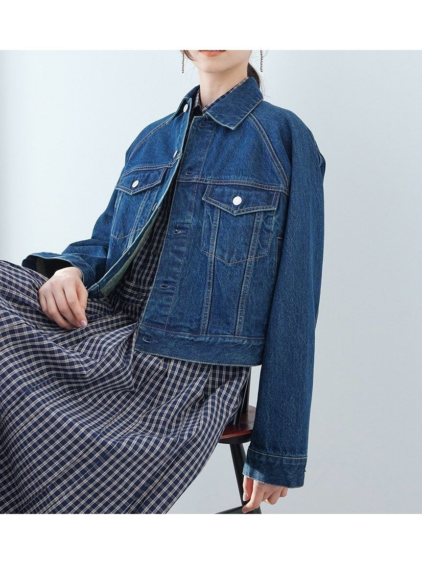 【ミラオーウェン/Mila Owen】のフレアGジャン インテリア・キッズ・メンズ・レディースファッション・服の通販 founy(ファニー) 　ファッション　Fashion　レディースファッション　Fashion for Women　アウター　Coat / Outerwear Collection　ウォッシュ　Washed Finish　ヴィンテージ　Vintage Style　ショート　Short, Short Length　スマート　Smart, Elegant　デニム　Denim, Jeans Material　トレンド　Trend, Trending Now　バランス　Balance, Style Balance　フレア　Flare, Flared　ボトム　Bottoms, Lower Wear　レギュラー　Regular, Standard Fit　BLU[086]|ID: prp329100004918342 ipo3291000000036890033