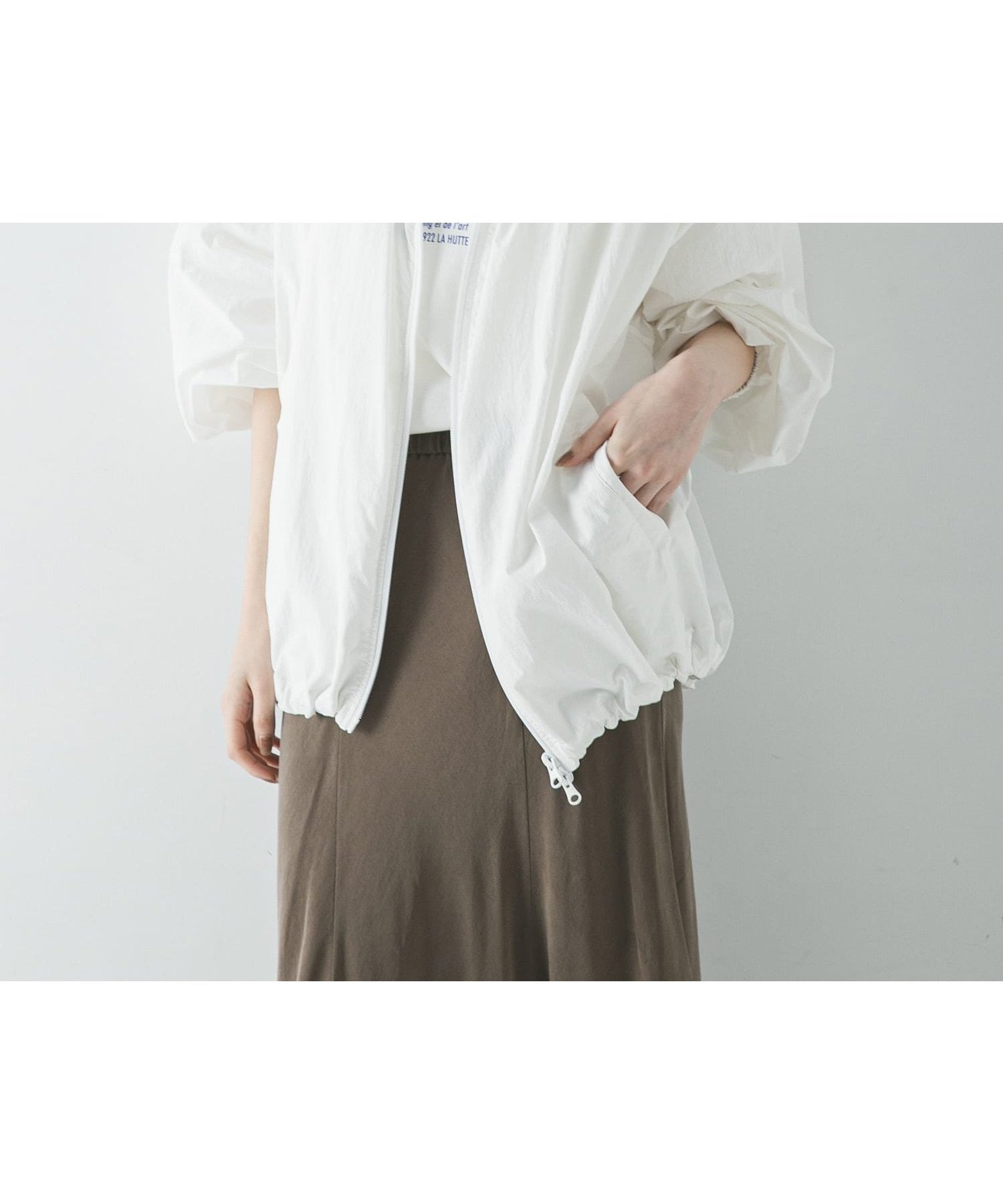 【アーバンリサーチ/URBAN RESEARCH】の撥水ナイロンギャザーブルゾン 人気、トレンドファッション・服の通販 founy(ファニー) 　ファッション　Fashion　レディースファッション　Fashion for Women　アウター　Coat / Outerwear Collection　ブルゾンジャケット・スポーティアウター　Blouson Jackets　ギャザー　Gathered, Ruffled　スピンドル　Spindle, Drawcord　ドローコード　Drawcord, Drawstring Cord　S/S・春夏　SS, Spring/Summer, Warm Season　夏　Summer　2026年　2026　 other-1|ID: prp329100004918343 ipo3291000000036890034