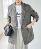 【スピック&スパン/Spick & Span】の《手洗い可》エアリーリネン1Bジャケット 人気、トレンドファッション・服の通販 founy(ファニー) ファッション Fashion レディースファッション Fashion for Women アウター Coat / Outerwear Collection レディースジャケット・軽アウター Jackets おすすめ Recommended / Our Picks ジャケット Jacket, Outerwear セットアップ Set-Up, Coordinated Outfit チェック Check, Plaid, Tartan トレンド Trend, Trending Now ベーシック Basic, Essential リネン Linen, Linen Fabric リラックス Relax, Relaxed Fit 定番 Standard, Basic Item 春 Spring thumbnail グレー|ID: prp329100004918361 ipo3291000000036890120