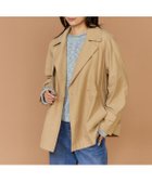 【イネド/INED】のショートトレンチジャケット 人気、トレンドファッション・服の通販 founy(ファニー) ファッション Fashion レディースファッション Fashion for Women アウター Coat / Outerwear Collection レディースジャケット・軽アウター Jackets 春 Spring スマート Smart, Elegant ポケット Pocket, Pocket Detail おすすめ Recommended / Our Picks thumbnail キャメル|ID: prp329100004918366 ipo3291000000036890140