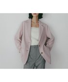 【アパートバイローリーズ/apart by lowrys】の【多機能・Sサイズ展開】リネンライクシングルジャケット 人気、トレンドファッション・服の通販 founy(ファニー) ファッション Fashion レディースファッション Fashion for Women アウター Coat / Outerwear Collection レディースジャケット・軽アウター Jackets おすすめ Recommended / Our Picks ウォッシャブル Machine Washable ジャケット Jacket, Outerwear ベスト Vest, Waistcoat ルーズ Loose, Oversized ビジネス 仕事 通勤 Business / Work / Commuting 夏 Summer thumbnail ライトピンク22|ID: prp329100004918368 ipo3291000000036890147