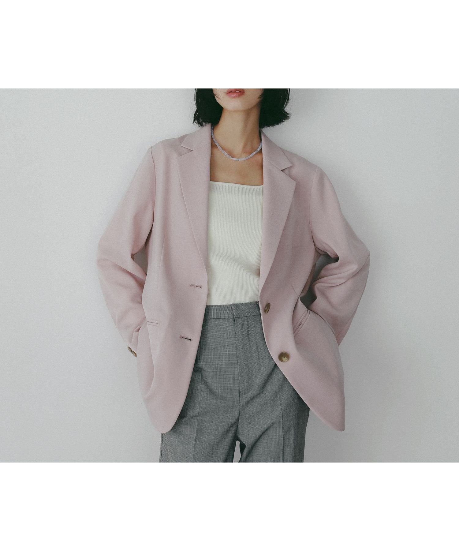 【アパートバイローリーズ/apart by lowrys】の【多機能・Sサイズ展開】リネンライクシングルジャケット インテリア・キッズ・メンズ・レディースファッション・服の通販 founy(ファニー) 　ファッション　Fashion　レディースファッション　Fashion for Women　アウター　Coat / Outerwear Collection　レディースジャケット・軽アウター　Jackets　おすすめ　Recommended / Our Picks　ウォッシャブル　Machine Washable　ジャケット　Jacket, Outerwear　ベスト　Vest, Waistcoat　ルーズ　Loose, Oversized　ビジネス 仕事 通勤　Business / Work / Commuting　夏　Summer　ライトピンク22|ID: prp329100004918368 ipo3291000000036890147