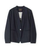 【トゥモローランド/TOMORROWLAND】のシャイニーシャーク キザミカラージャケット 人気、トレンドファッション・服の通販 founy(ファニー) ファッション Fashion レディースファッション Fashion for Women アウター Coat / Outerwear Collection レディースジャケット・軽アウター Jackets カッティング Cutting Detail コンパクト Compact, Small Size コンビネゾン Jumpsuit, All-in-One シェイプ Shape, Slim Fit シルク Silk, 100% Silk ストレッチ Stretch, Stretchy Fabric セットアップ Set-Up, Coordinated Outfit フロント Front, Front Design モダン Modern, Contemporary おすすめ Recommended / Our Picks エレガント 上品 Elegant セレモニー Ceremony 入学式 Entrance Ceremony thumbnail 69 ネイビー|ID: prp329100004918372 ipo3291000000036890162