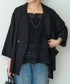 【ビアズリー/BEARDSLEY】のシアードルマンジャケット 人気、トレンドファッション・服の通販 founy(ファニー) ファッション Fashion レディースファッション Fashion for Women アウター Coat / Outerwear Collection レディースジャケット・軽アウター Jackets インナー Innerwear ジャケット Jacket, Outerwear タンク Tank Top, Sleeveless Top バランス Balance, Style Balance リラックス Relax, Relaxed Fit 再入荷 Restock / Back in Stock おすすめ Recommended / Our Picks 夏 Summer エレガント 上品 Elegant thumbnail ブラック|ID: prp329100004918375 ipo3291000000036890173