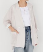 【ビアズリー/BEARDSLEY】のシアードルマンジャケット 人気、トレンドファッション・服の通販 founy(ファニー) ファッション Fashion レディースファッション Fashion for Women アウター Coat / Outerwear Collection レディースジャケット・軽アウター Jackets インナー Innerwear ジャケット Jacket, Outerwear タンク Tank Top, Sleeveless Top バランス Balance, Style Balance リラックス Relax, Relaxed Fit 再入荷 Restock / Back in Stock おすすめ Recommended / Our Picks 夏 Summer エレガント 上品 Elegant thumbnail グレージュ|ID: prp329100004918375 ipo3291000000036890174