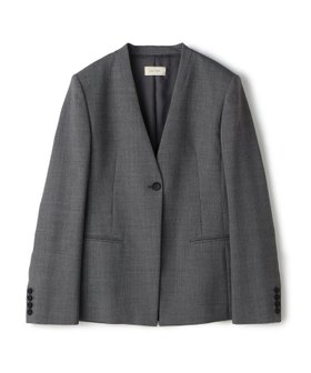 【トゥモローランド/TOMORROWLAND】のポリエステルウールバラシャ Vカラージャケット 人気、トレンドファッション・服の通販 founy(ファニー) ファッション Fashion レディースファッション Fashion for Women アウター Coat / Outerwear Collection レディースジャケット・軽アウター Jackets おすすめ Recommended / Our Picks ジャケット Jacket, Outerwear セットアップ Set-Up, Coordinated Outfit フロント Front, Front Design ベーシック Basic, Essential |ID:prp329100004918378