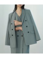 【アニュアンス/anuans】のピークドラペルダブルジャケット 人気、トレンドファッション・服の通販 founy(ファニー) ファッション Fashion レディースファッション Fashion for Women アウター Coat / Outerwear Collection レディースジャケット・軽アウター Jackets 春 Spring ジャケット Jacket, Outerwear ダブル Double, Double-Breasted デニム Denim, Jeans Material なめらか Smooth, Silky Texture バランス Balance, Style Balance フラップ Flap, Flap Pocket ボトム Bottoms, Lower Wear ポケット Pocket, Pocket Detail おすすめ Recommended / Our Picks エレガント 上品 Elegant thumbnail GREY|ID: prp329100004918385 ipo3291000000036890213