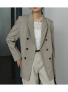 【アニュアンス/anuans】のピークドラペルダブルジャケット 人気、トレンドファッション・服の通販 founy(ファニー) ファッション Fashion レディースファッション Fashion for Women アウター Coat / Outerwear Collection レディースジャケット・軽アウター Jackets 春 Spring ジャケット Jacket, Outerwear ダブル Double, Double-Breasted デニム Denim, Jeans Material なめらか Smooth, Silky Texture バランス Balance, Style Balance フラップ Flap, Flap Pocket ボトム Bottoms, Lower Wear ポケット Pocket, Pocket Detail おすすめ Recommended / Our Picks エレガント 上品 Elegant thumbnail BEIGE|ID: prp329100004918385 ipo3291000000036890214