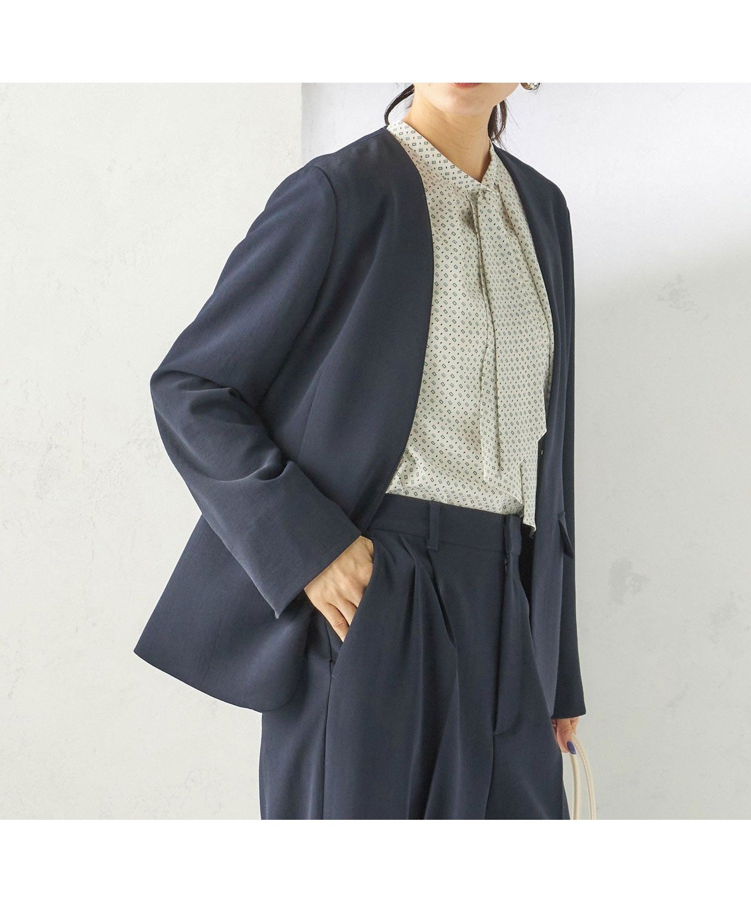 【シップス フォー ウィメン/SHIPS】の接触冷感 / UVカット Refinel カラーレス ジャケット(セレモニー対応可) インテリア・キッズ・メンズ・レディースファッション・服の通販 founy(ファニー) ファッション Fashion レディースファッション Fashion for Women アウター Coat / Outerwear Collection レディースジャケット・軽アウター Jackets オケージョン Occasion Wear コンパクト Compact, Small Size 吸水 Absorbent, Quick-Dry シェイプ Shape, Slim Fit シフォン Chiffon, Lightweight Fabric ジャケット Jacket, Outerwear セットアップ Set-Up, Coordinated Outfit パイピング Piping, Trim Design ポケット Pocket, Pocket Detail 羽織 Haori, Light Jacket リラックス Relax, Relaxed Fit ワイド Wide, Wide Fit ワッシャー Washer, Crinkled Finish おすすめ Recommended / Our Picks 旅行 Travel エレガント 上品 Elegant セレモニー Ceremony 入学式 Entrance Ceremony 卒業式 Graduation Ceremony ビジネス 仕事 通勤 Business / Work / Commuting 2026年 2026 ネイビー|ID: prp329100004918387 ipo3291000000036890223