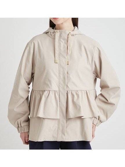 【セルフォード/CELFORD】の【UVカット】ティアードフリル撥水ブルゾン インテリア・キッズ・メンズ・レディースファッション・服の通販 founy(ファニー) 　ファッション　Fashion　レディースファッション　Fashion for Women　アウター　Coat / Outerwear Collection　ブルゾンジャケット・スポーティアウター　Blouson Jackets　ウェーブ　Wavy Pattern　ギャザー　Gathered, Ruffled　ストレート　Straight, Straight Cut　スマート　Smart, Elegant　ドローコード　Drawcord, Drawstring Cord　定番　Standard, Basic Item　フェミニン　Feminine, Girly　フリル　Frill, Ruffle　ブルゾン　Blouson, Bomber Jacket　ペプラム　Peplum, Flared Hem　ポケット　Pocket, Pocket Detail　メタル　Metal, Metal Parts　ロング　Long, Long-Length　おすすめ　Recommended / Our Picks　LBEG[035]|ID: prp329100004918388 ipo3291000000036890226