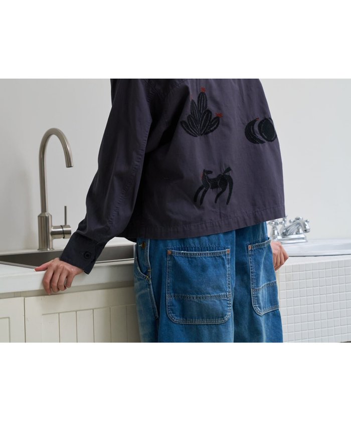 【アールエヌエーエヌ/RNA-N】のJ2188 エンブロイダリーブルゾン インテリア・キッズ・メンズ・レディースファッション・服の通販 founy(ファニー) https://founy.com/ ファッション Fashion レディースファッション Fashion for Women アウター Coat / Outerwear Collection ブルゾンジャケット・スポーティアウター Blouson Jackets オックス Oxford Fabric セットアップ Set-Up, Coordinated Outfit ブルゾン Blouson, Bomber Jacket モチーフ Motif, Design Theme リメイク Remake, Reconstructed |ID: prp329100004918392 ipo3291000000036890239