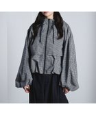 【ローズバッド/ROSE BUD】のCHECK PUFF BLOUSON 人気、トレンドファッション・服の通販 founy(ファニー) ファッション Fashion レディースファッション Fashion for Women アウター Coat / Outerwear Collection ブルゾンジャケット・スポーティアウター Blouson Jackets 春 Spring ギャザー Gathered, Ruffled ジップ Zip, Zipper チェック Check, Plaid, Tartan バランス Balance, Style Balance バルーン Balloon, Balloon Silhouette ビッグ Big, Oversized ブルゾン Blouson, Bomber Jacket ワイド Wide, Wide Fit thumbnail BLACK|ID: prp329100004918393 ipo3291000000036890243
