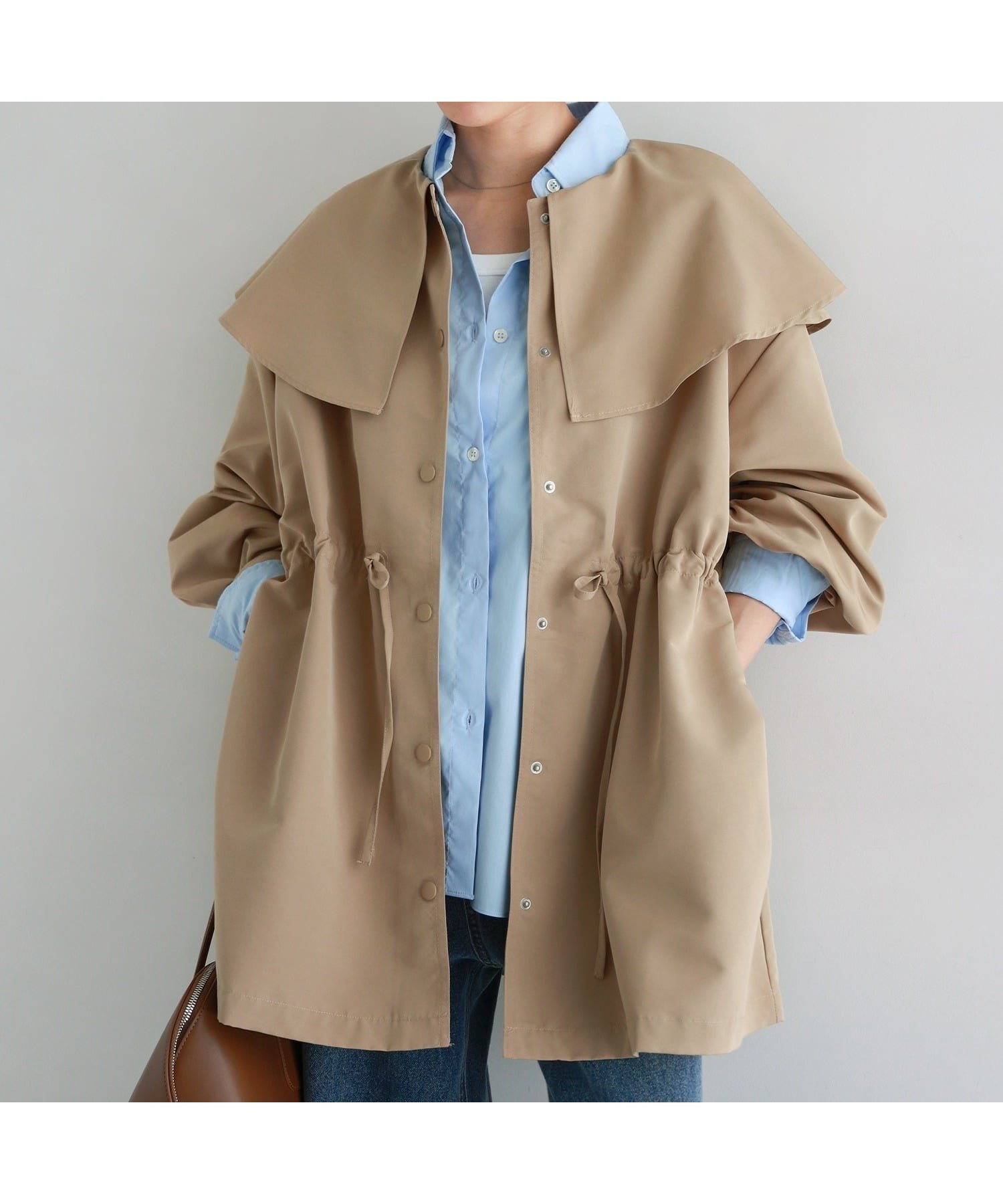 【アンドミー/andme】の2way ケープカラー マウンテン パーカー 人気、トレンドファッション・服の通販 founy(ファニー) 　ファッション　Fashion　レディースファッション　Fashion for Women　トップス・カットソー　Cut & Sew Tops　レディースパーカー・カジュアルフーディー　Casual Hoodies & Sweatshirts　軽量　Lightweight, Ultra Light　シンプル　Simple, Minimal　パーカー　Hoodie, Parka　ブルゾン　Blouson, Bomber Jacket　おすすめ　Recommended / Our Picks　 other-1|ID: prp329100004918396 ipo3291000000036890251