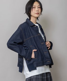 【ミューニック/Munich】の【ブランド定番】8ozデニム*ナイロンツイルドッキングトラッカージャケット 人気、トレンドファッション・服の通販 founy(ファニー) ファッション Fashion レディースファッション Fashion for Women アウター Coat / Outerwear Collection レディースジャケット・軽アウター Jackets クール Cool, Chic シンプル Simple, Minimal ジャケット Jacket, Outerwear デニム Denim, Jeans Material ドッキング Docking, Mixed Material 定番 Standard, Basic Item ブルゾン Blouson, Bomber Jacket モダン Modern, Contemporary A/W・秋冬 Autumn/Winter 2025年 2025 2025-2026秋冬・A/W Autumn/Winter 2025–26 AW25–26 |ID:prp329100004918399