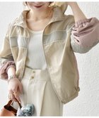 【シップス フォー ウィメン/SHIPS】のSHIPS any 洗濯機可能 ナイロン スタンドカラー 配色 ジップ ブルゾン 人気、トレンドファッション・服の通販 founy(ファニー) ファッション Fashion レディースファッション Fashion for Women アウター Coat / Outerwear Collection ブルゾンジャケット・スポーティアウター Blouson Jackets インナー Innerwear 洗える Machine Washable ジップ Zip, Zipper ジャケット Jacket, Outerwear スタンド Stand Collar, Upright Stand スポーツ Sports, Activewear トレンド Trend, Trending Now バランス Balance, Style Balance フレア Flare, Flared ブルゾン Blouson, Bomber Jacket リップ Lip, Lip Motif おすすめ Recommended / Our Picks 2026年 2026 thumbnail ベージュ|ID: prp329100004918402 ipo3291000000036890277